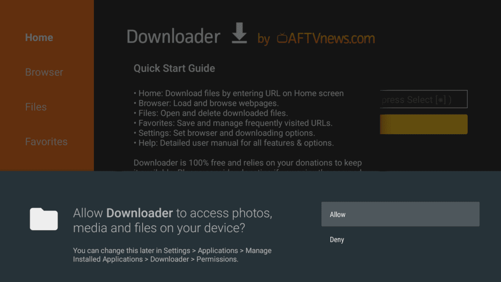 Allow downloader to access 