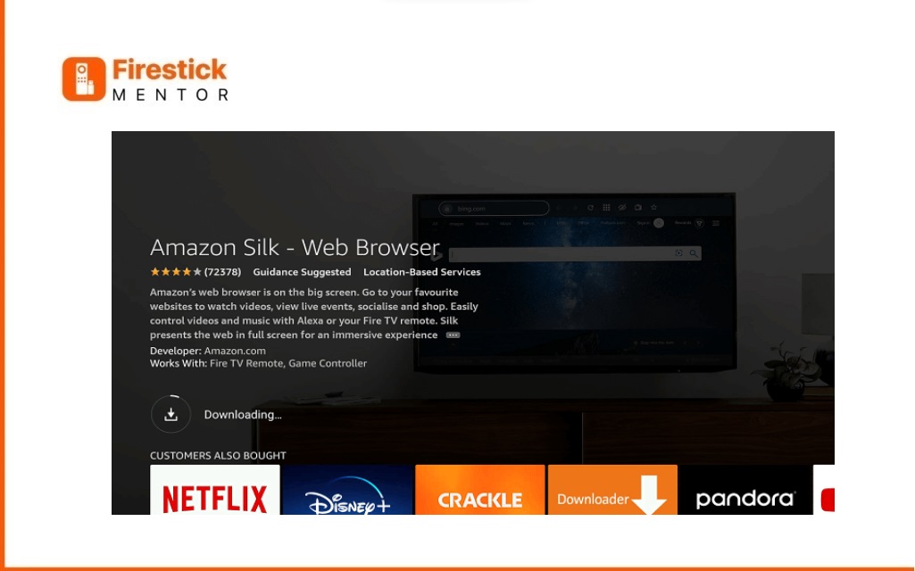 Get Silk Browser on Fire TV Step 6