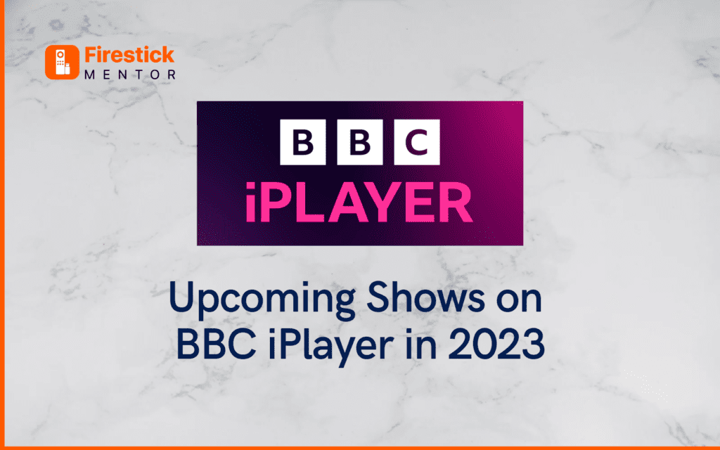 Upcoming Shows on BBC iPlayer