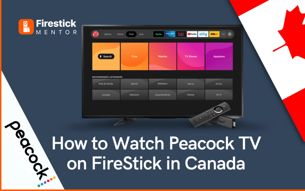 Peacock TV on FireStick in Canada