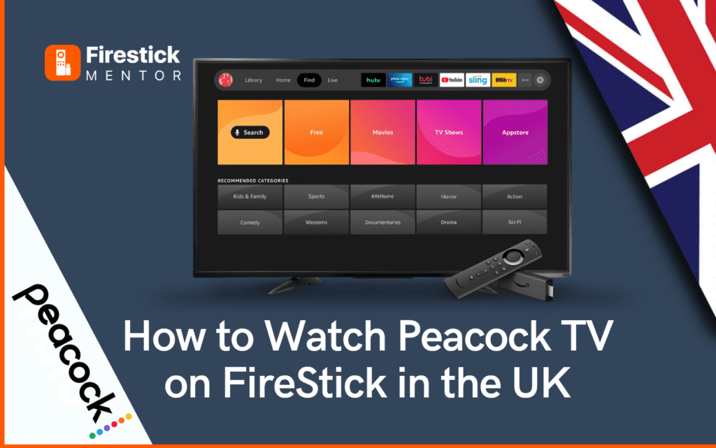Peacock TV on FireStick in UK