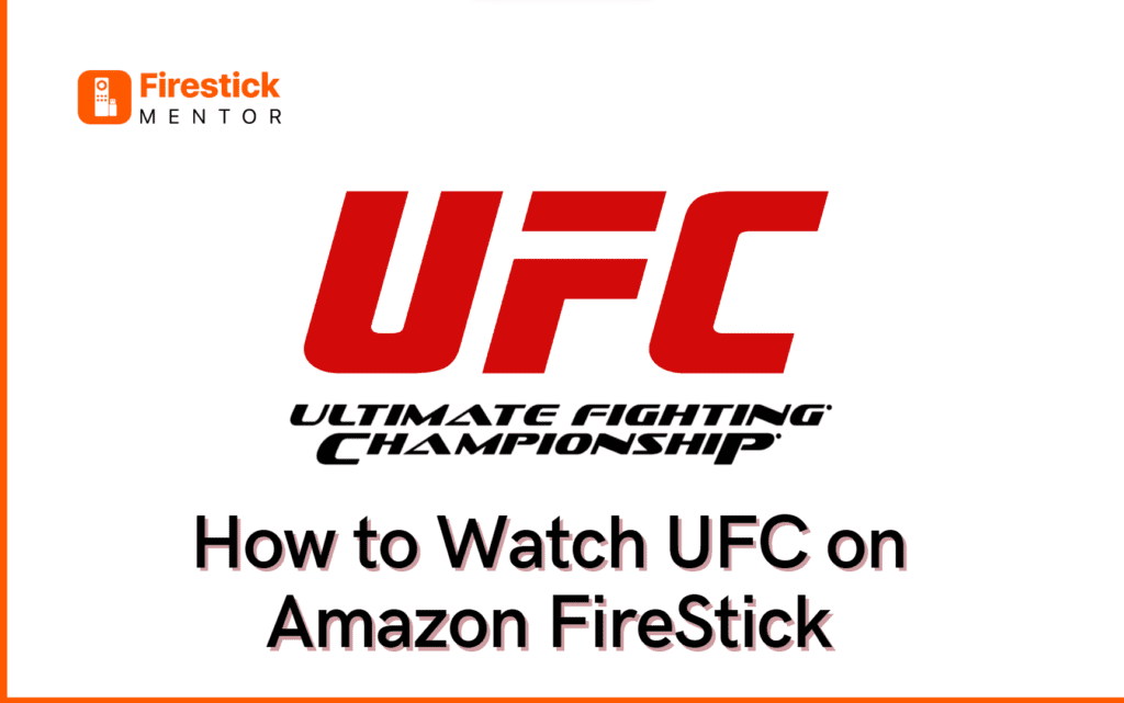 UFC on FireStick