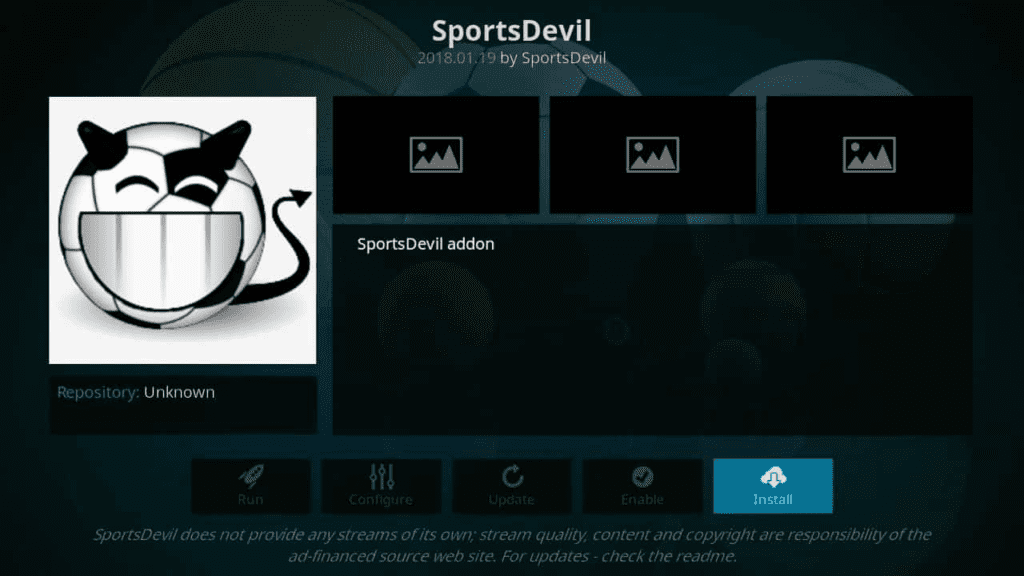 Sportsdevil-kodi-addon-install