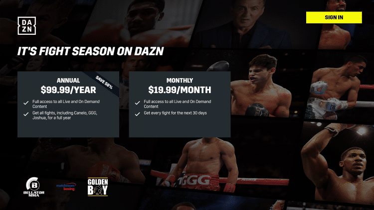 sign-in-to-DAZN