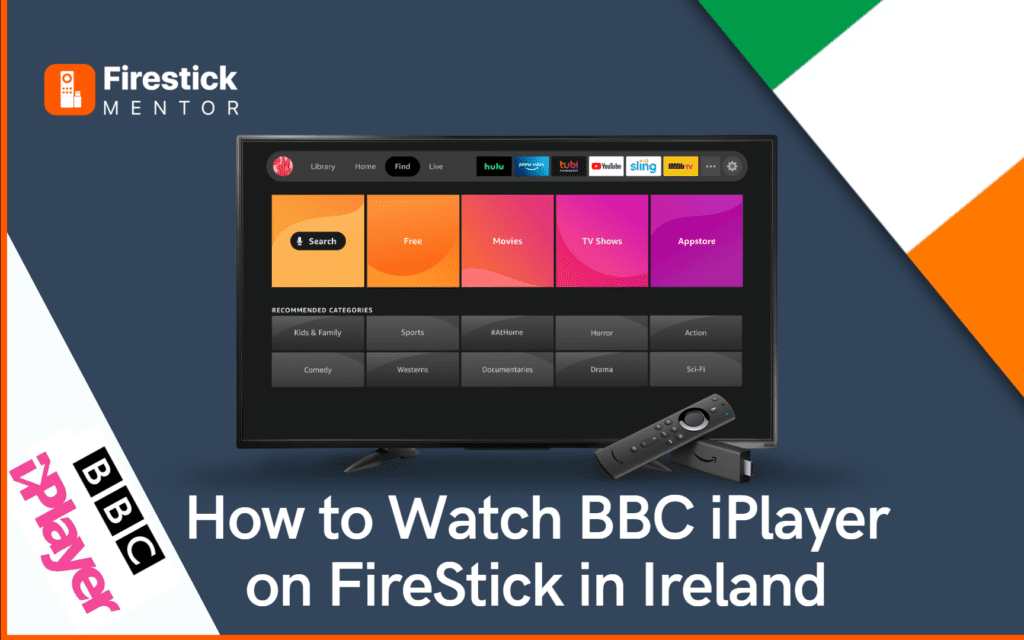 BBC iPlayer in Ireland on FireStick