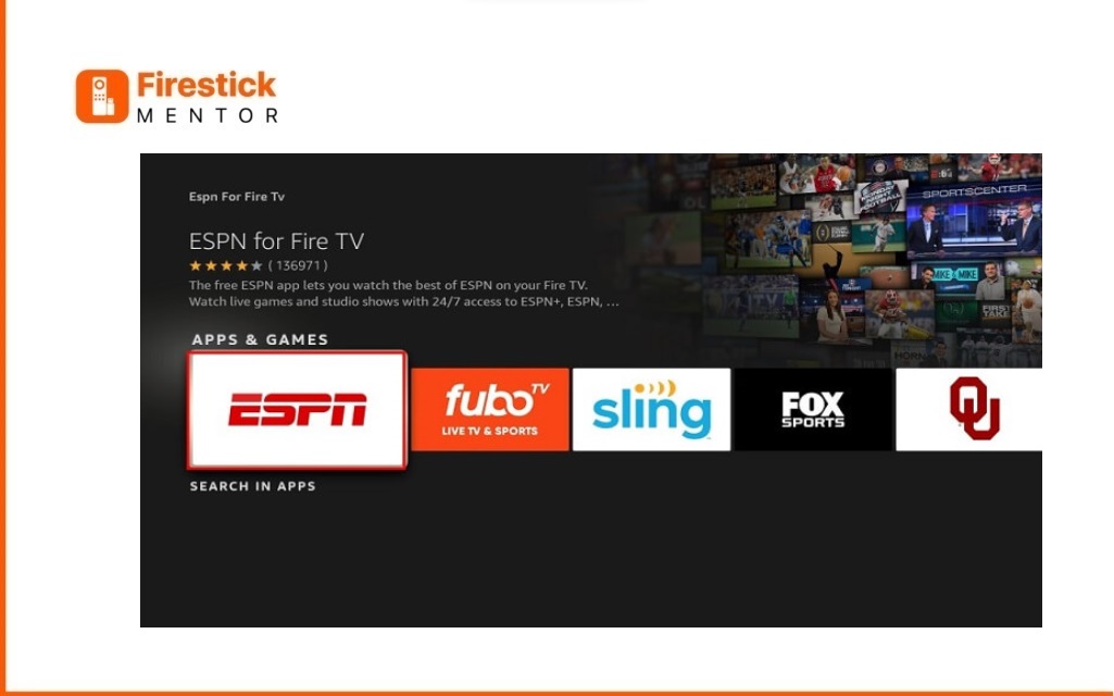 Easy Steps to install ESPN+ on FireStick