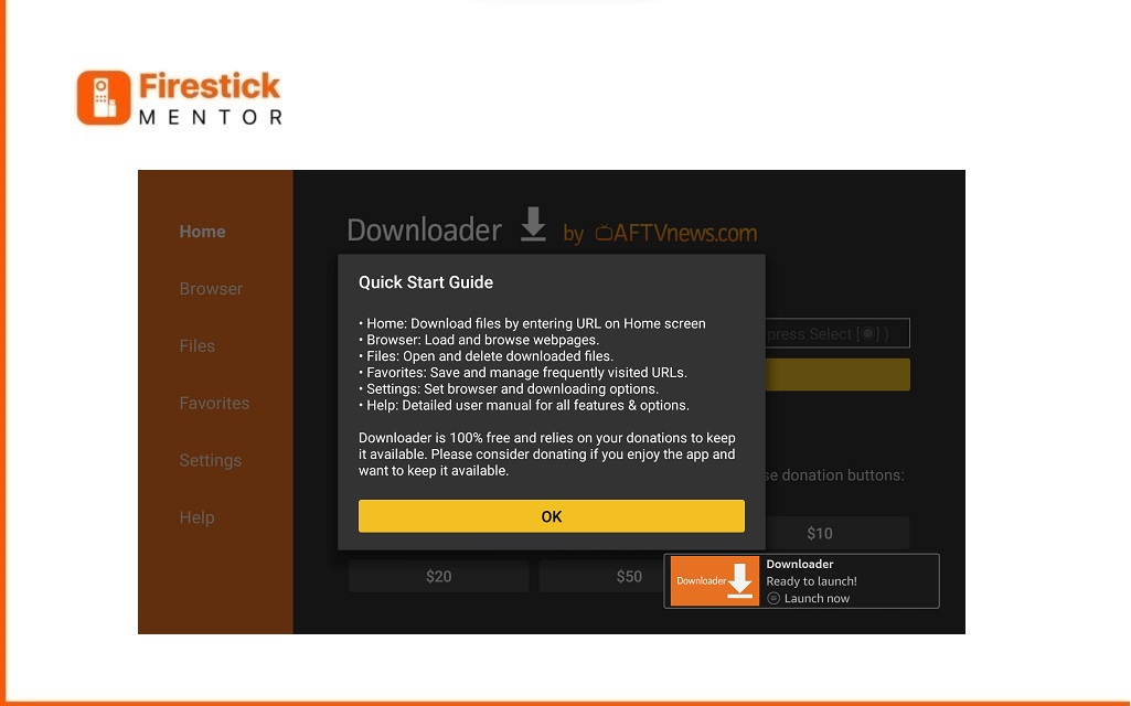 Sideload Application Using Downloader Step 6