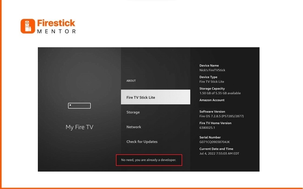 Enable Unknown Resource for Installing BBC IPlayer on firestick 6